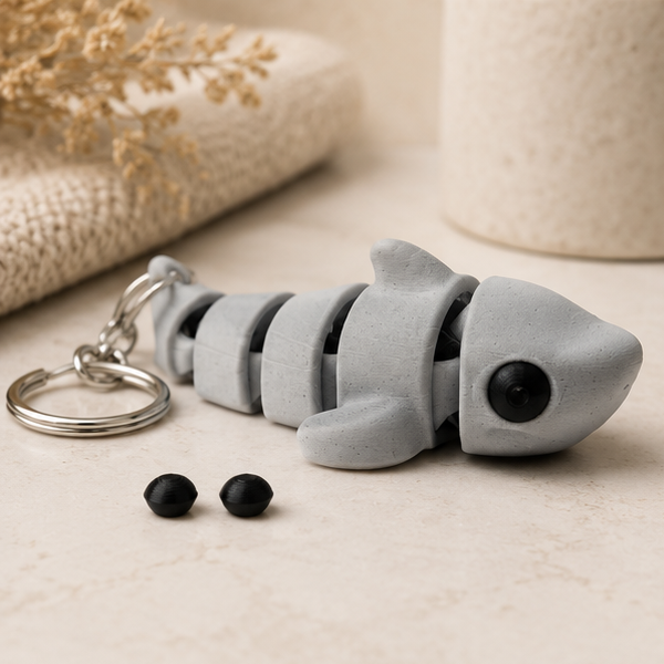 Shark Keychain