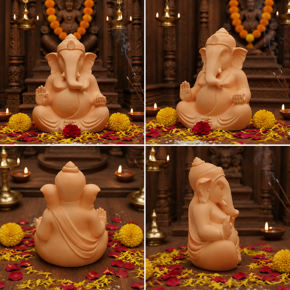 Lord Ganesha Artistic Idol