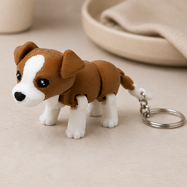 Cute Dog Keychain