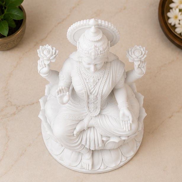Goddess Lakshmi Decorative Idol