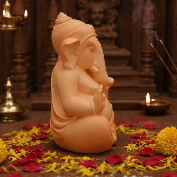 Lord Ganesha Artistic Idol