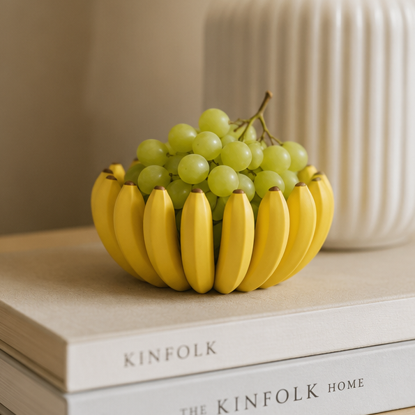 Banana Shaped Fruit Storage Bowl