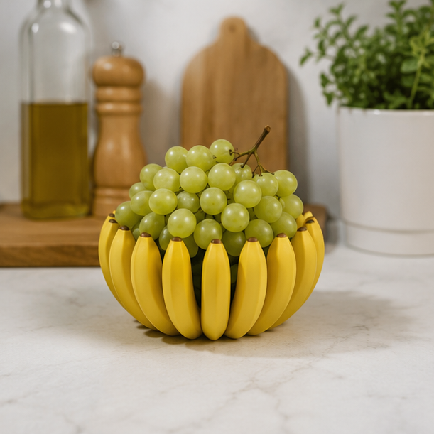 Banana Shaped Fruit Storage Bowl