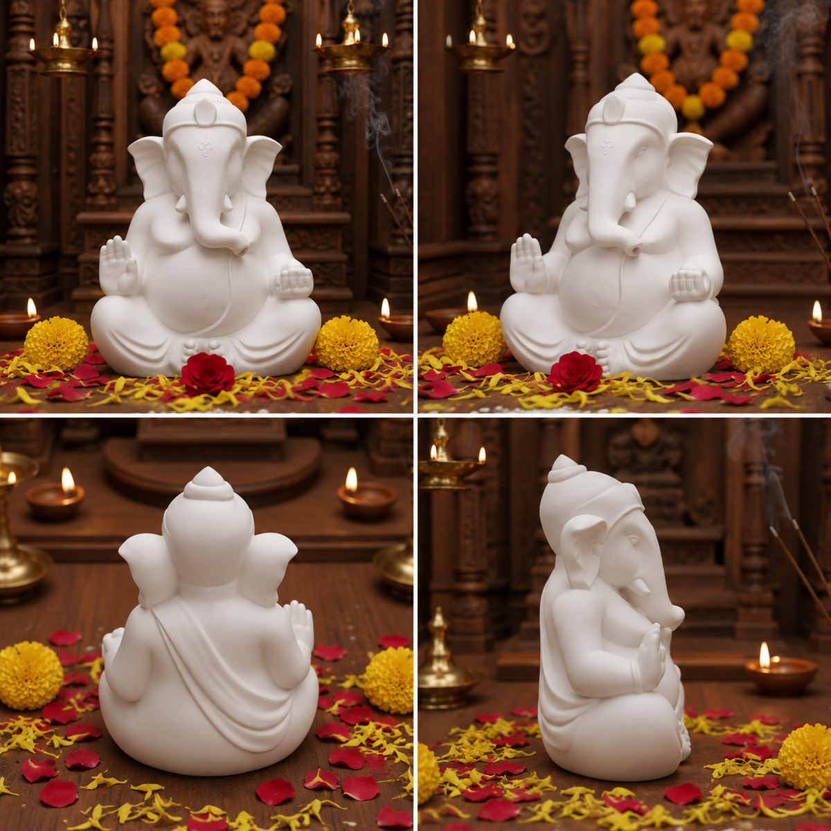 Lord Ganesha Artistic Idol
