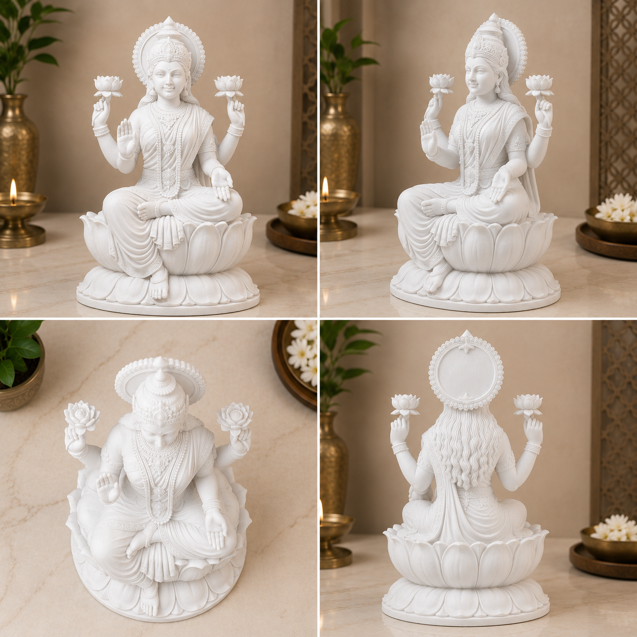 Goddess Lakshmi Decorative Idol
