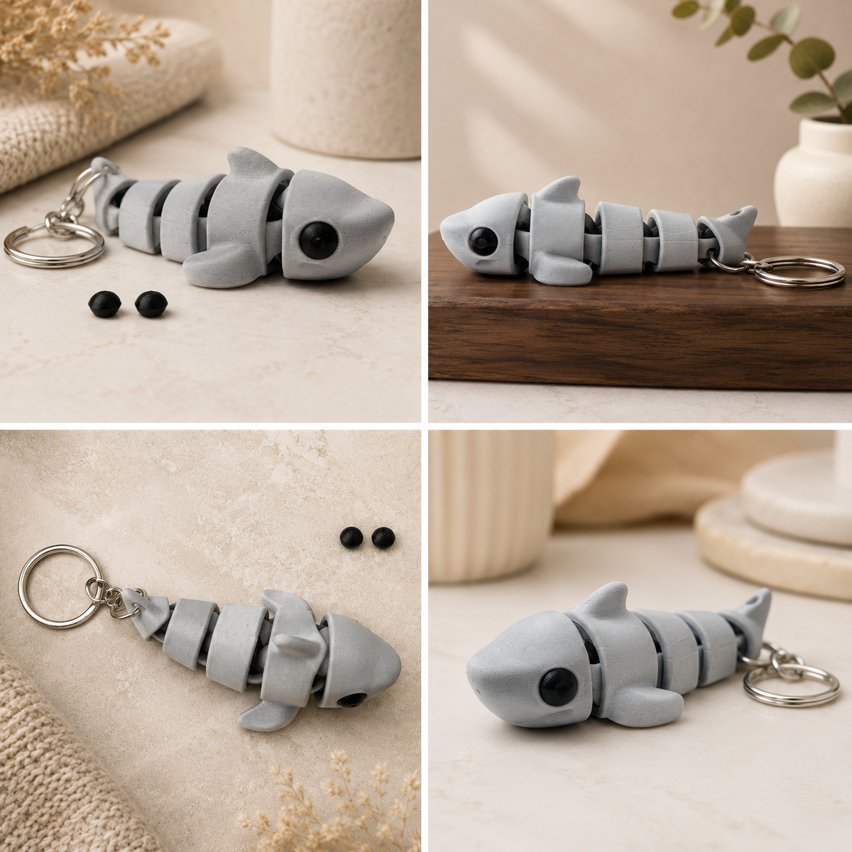Shark Keychain