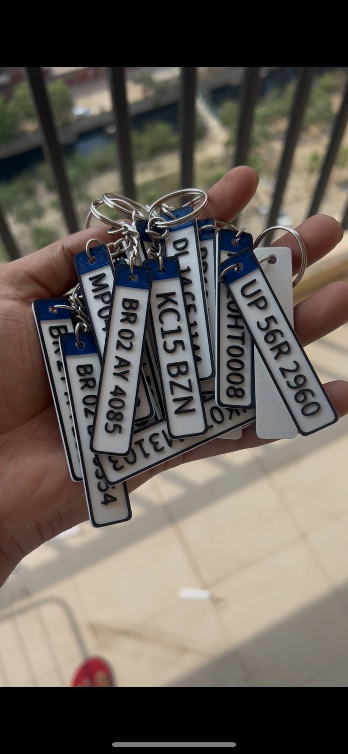 Custom Vehicle Keychain