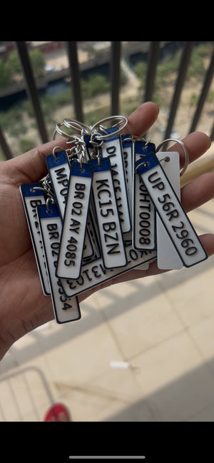 Custom Vehicle Keychain